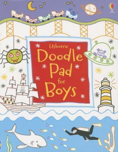 Usborne Doodle Pad for Boys by Usborne Publishing Ltd Kirsteen Rogers