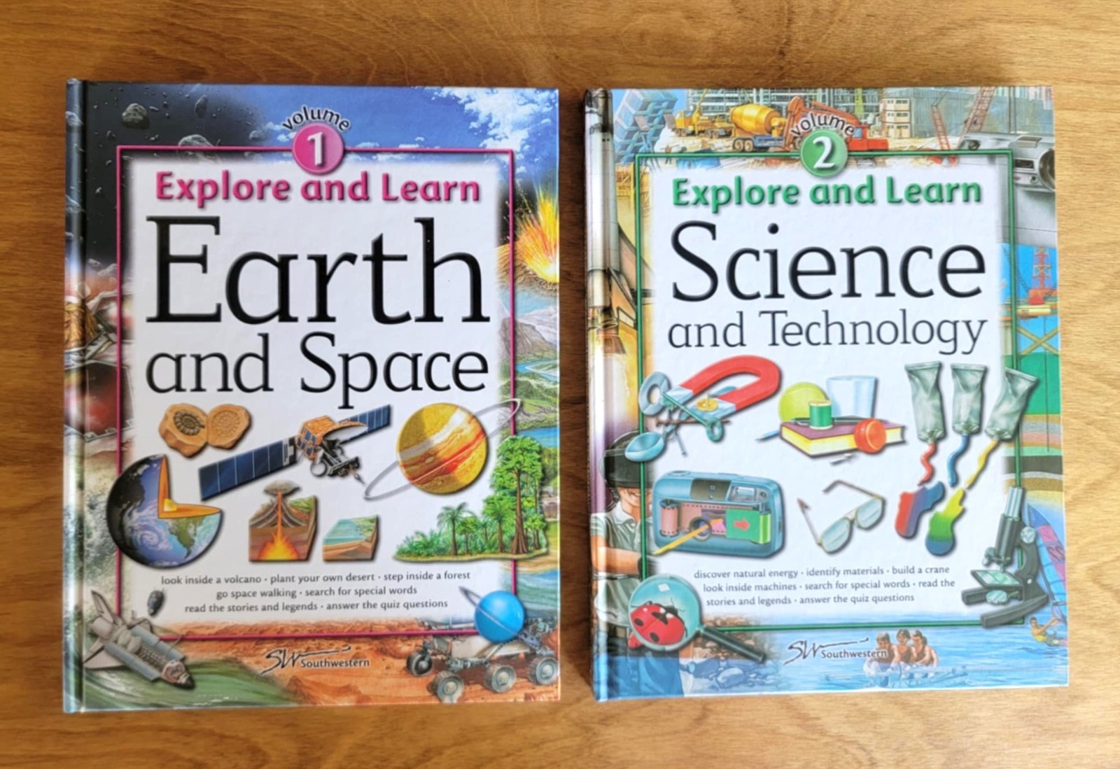 Southwestern Explore and Learn Complete 1-6 Volume HC Book Set Homeschool
