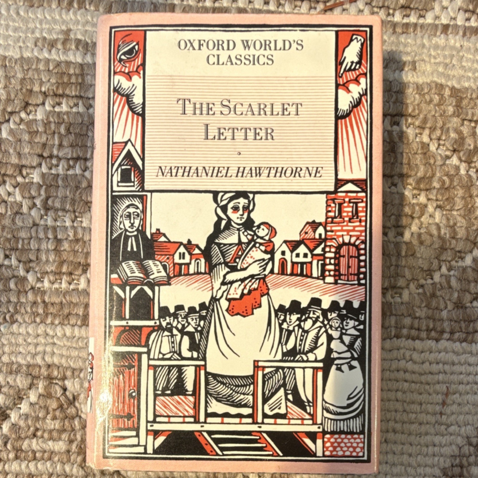 The Scarlet Letter Nathaniel Hawthorne Hardcover Avenel Books Oxford World’s Cl…