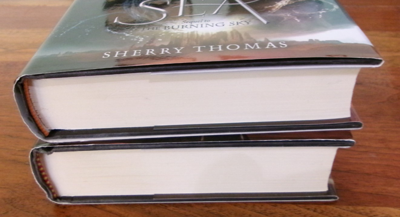 The Burning Sky Series – Books 1 and2 by Sherry Thomas HB- 1st Editions – Mint