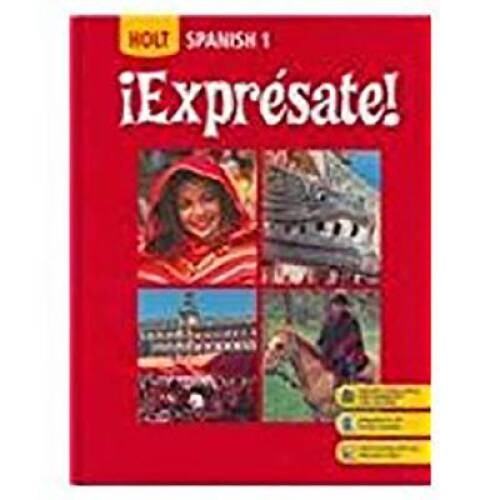 Holt iExpresate! Level 1, Student Edition – Hardcover – ACCEPTABLE