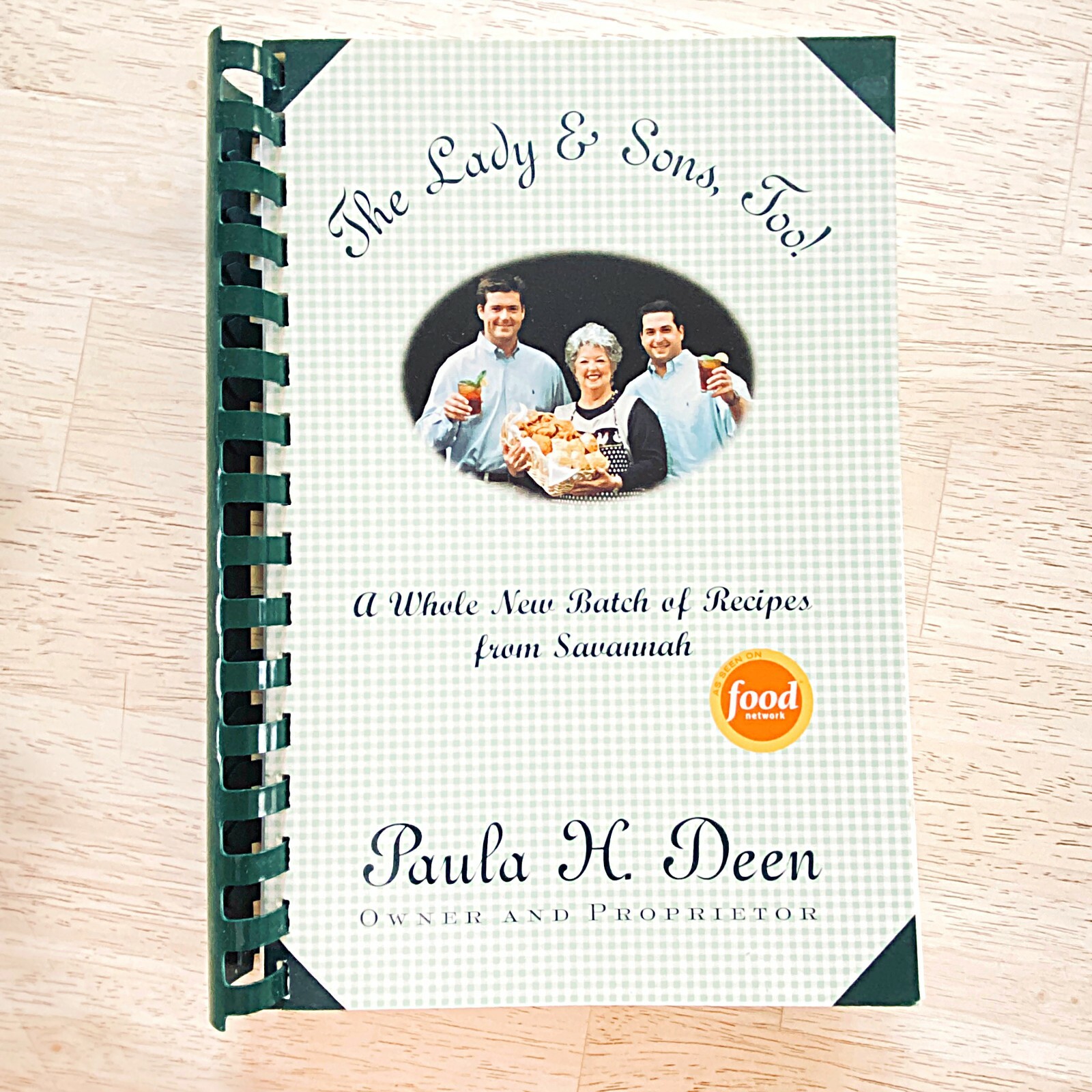PAULA DEEN The Lady & Sons, Too! Cookbook Spiral bound 248 pages lots of recipes