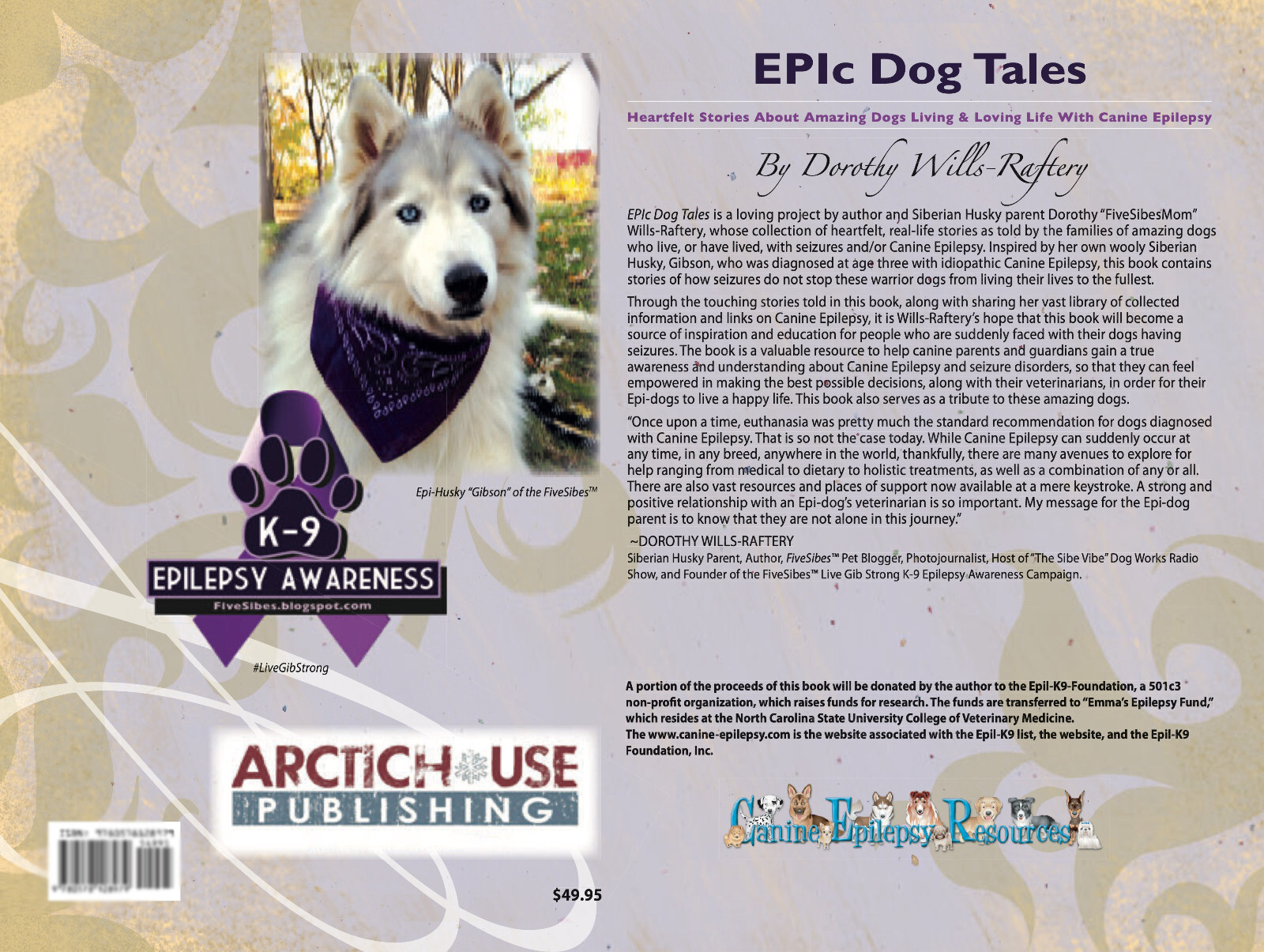 EPIc Dog Tales – Coffee Table Reference Book About Dogs With Canine Epilepsy