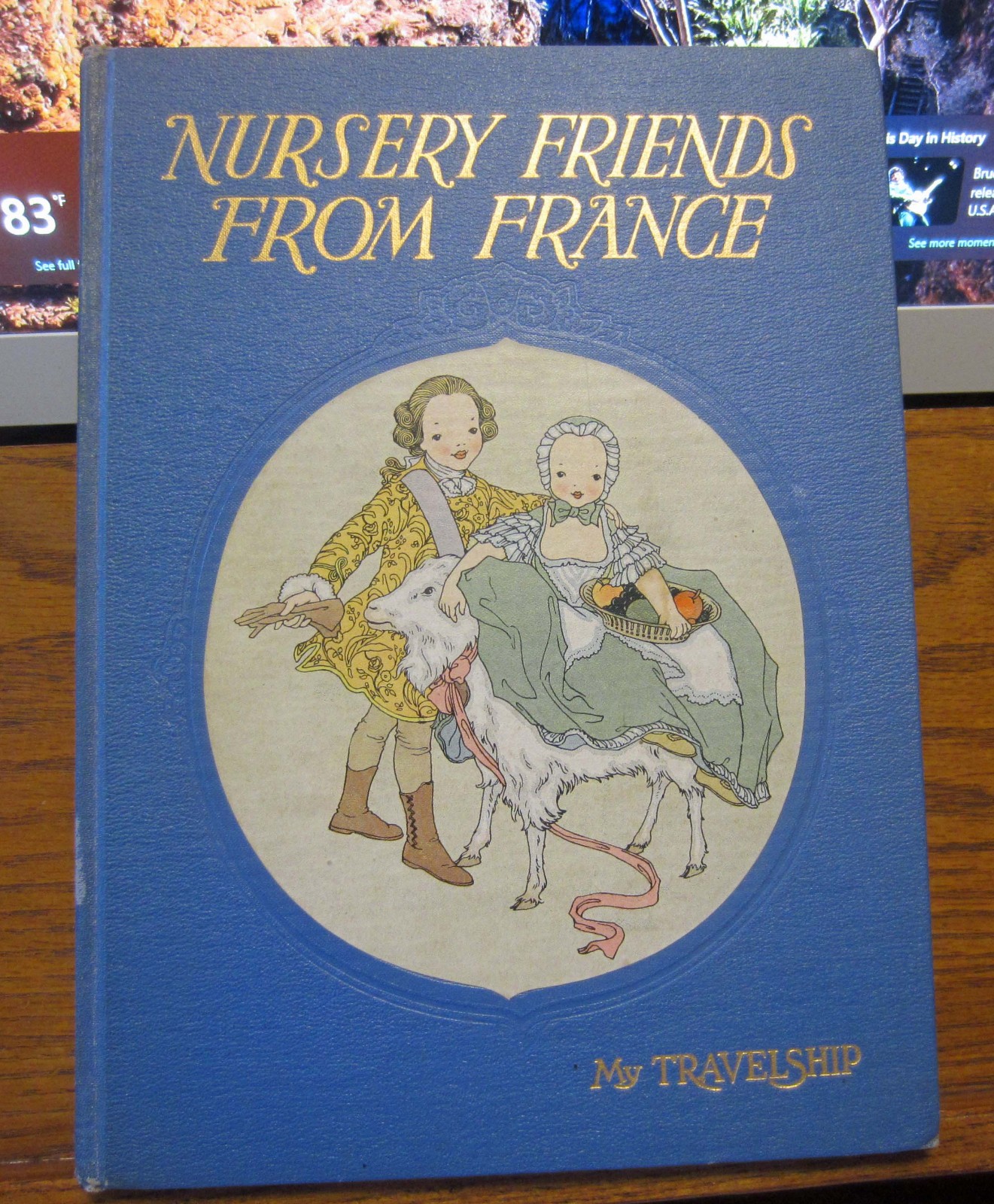 Vintage Nursery Friends From France – My Travelship Hardcover 1927