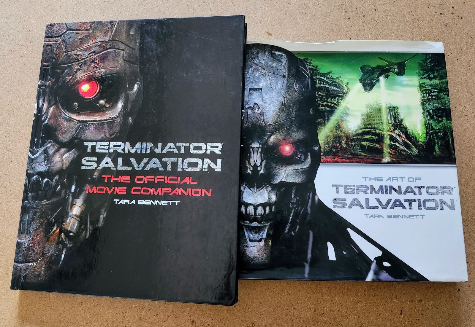 2009 Terminator Salvation 2 signed books by director Joseph McGinty Nichol McG