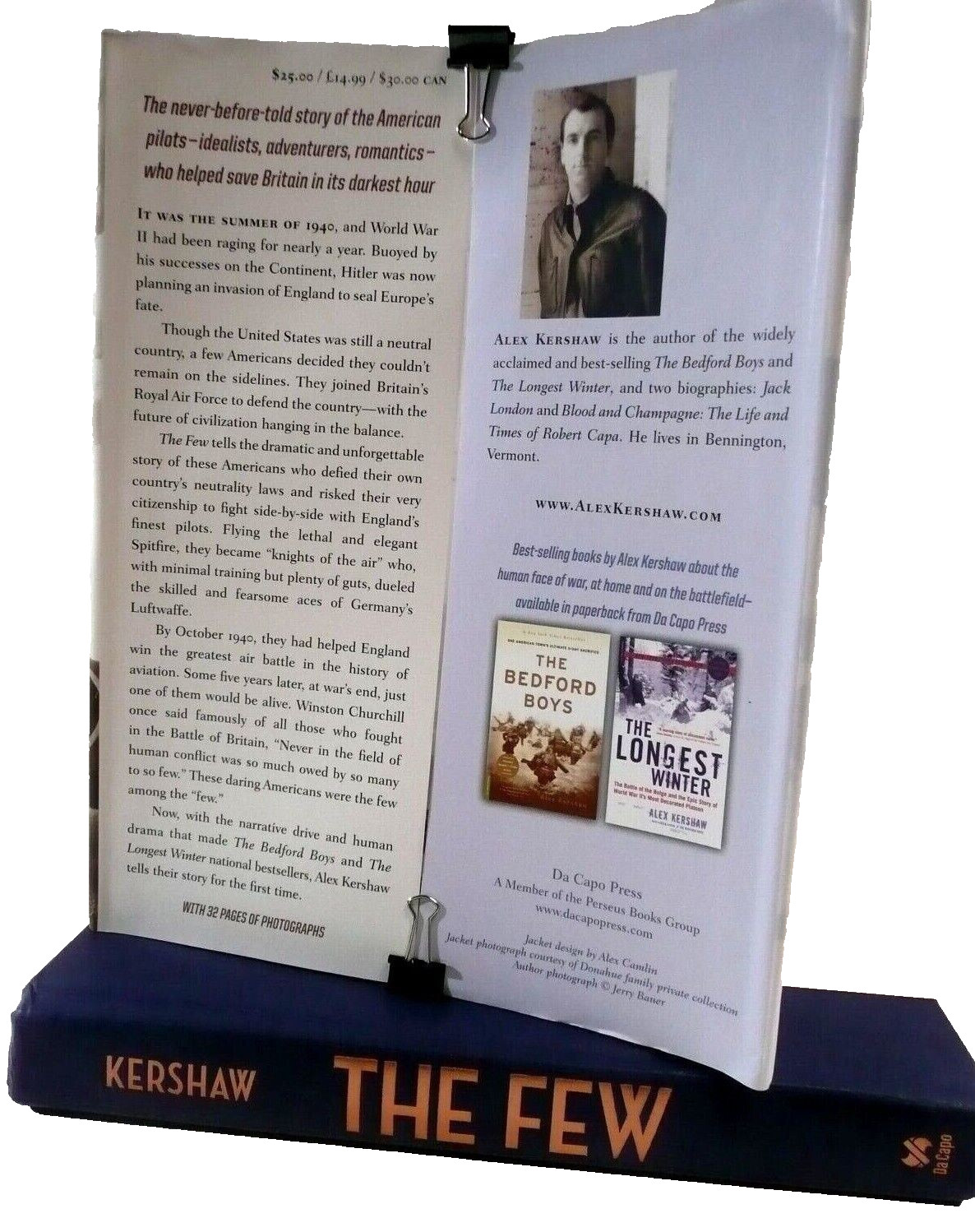 The Few: The American “Knights of the Air” by Alex Kershaw-2006-Hardcover/DJ-VG