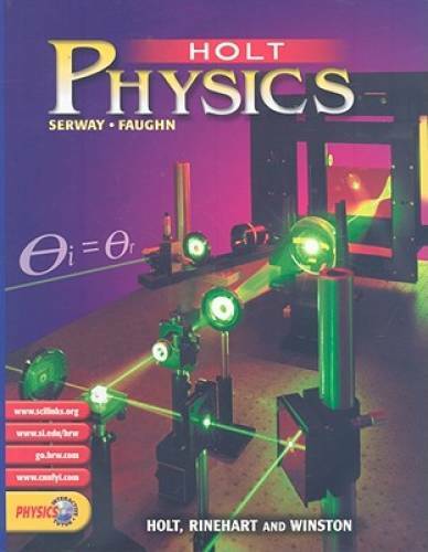 Holt Physics: Pupil Edition 2002 – Hardcover By Serway – GOOD