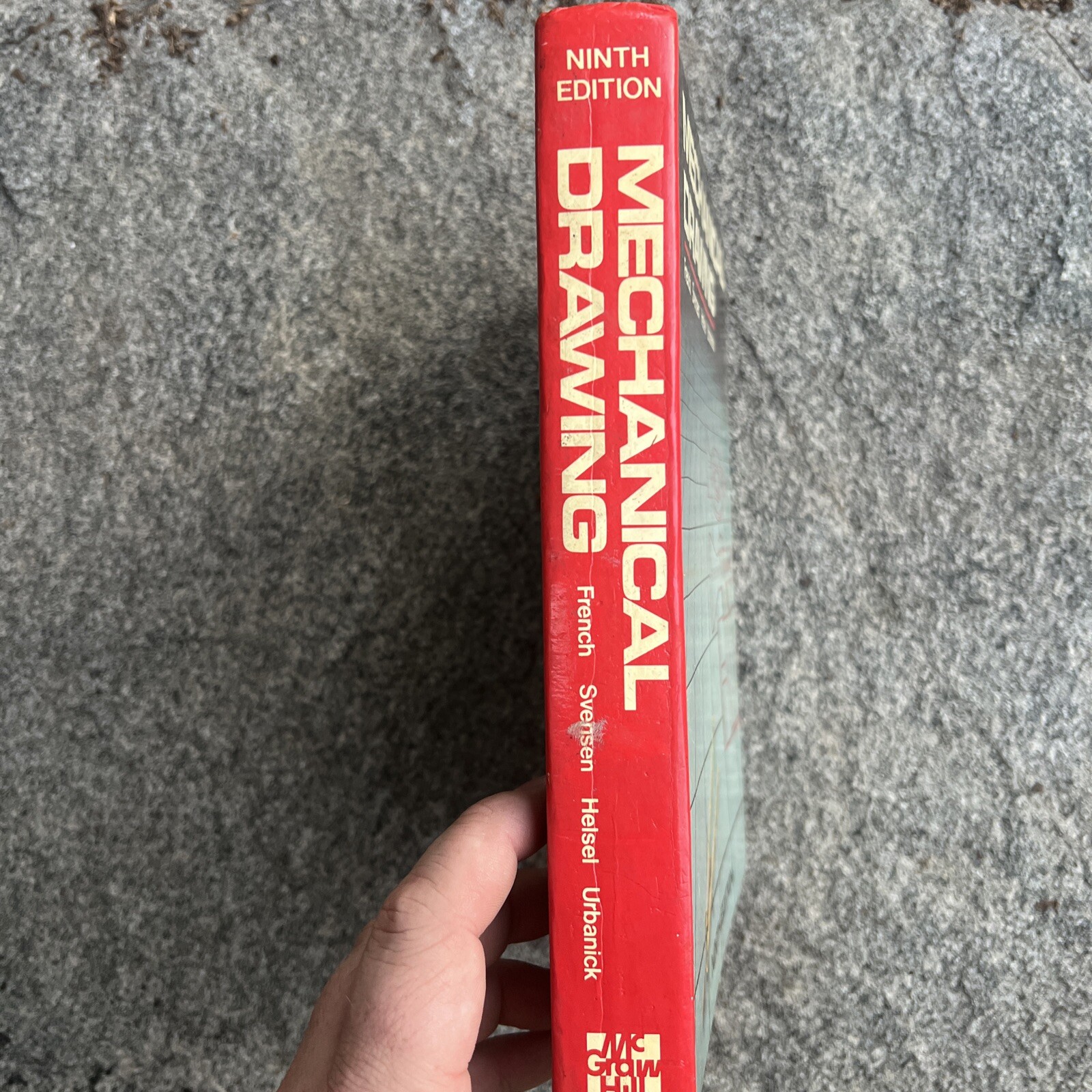 Mechanical Drawing ninth edition French Svensen Helsel Urbanick 1980 hardcover