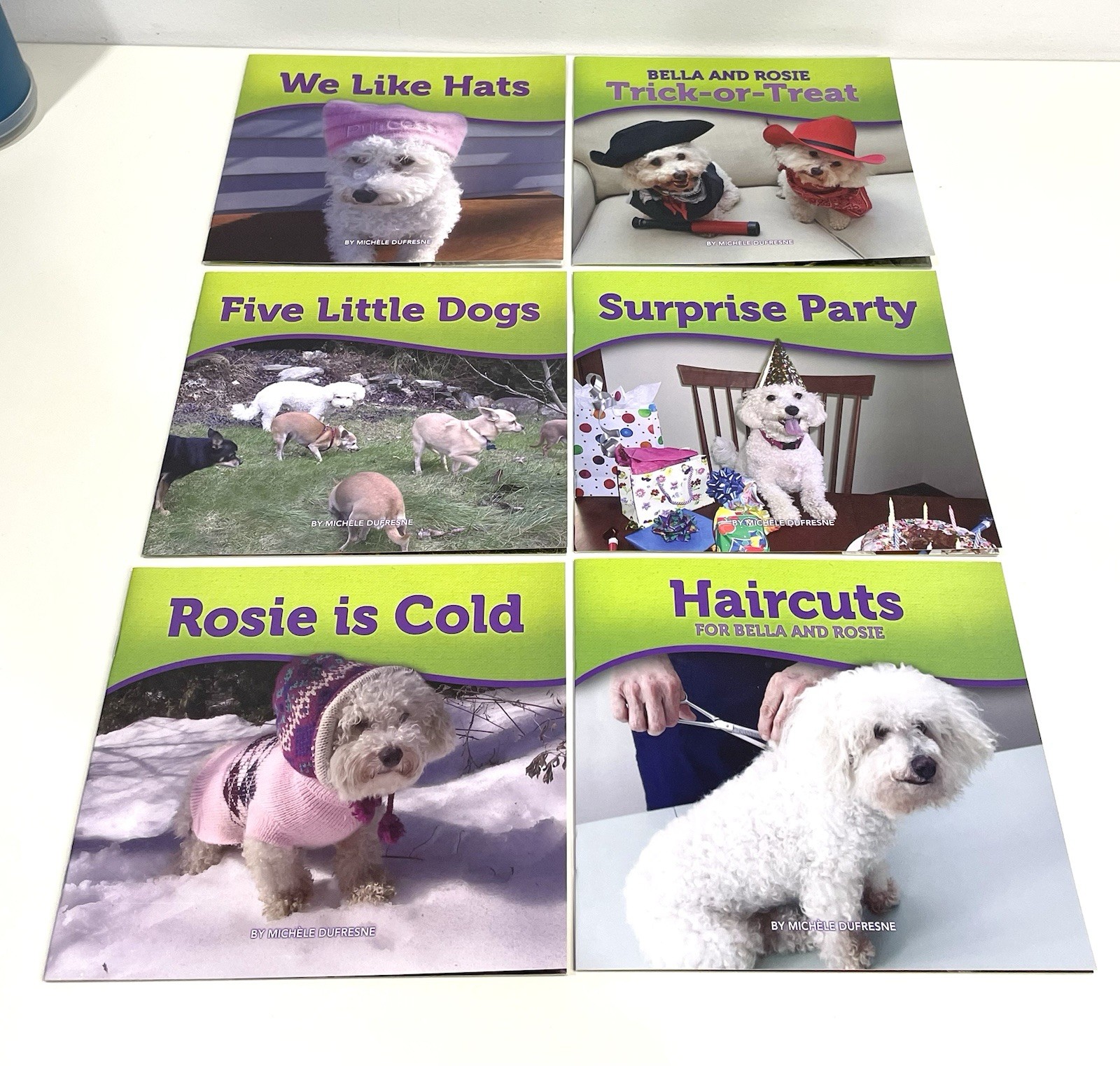 Bella & Rosie Early Readers Books Green 6 Pioneer Valley Dufresne Homeschool B