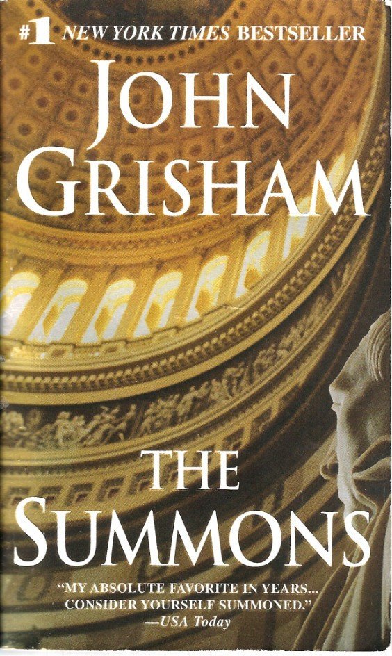 The Summons – PB, John Grisham, 2003 Novel Good Shape