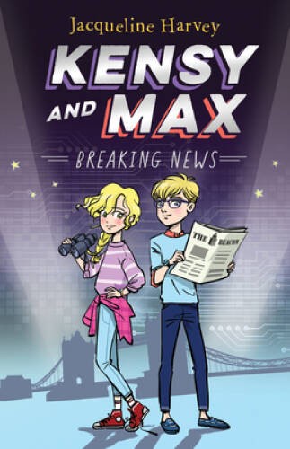 Breaking News (Kensy and Max Book 1) – Paperback – VERY GOOD