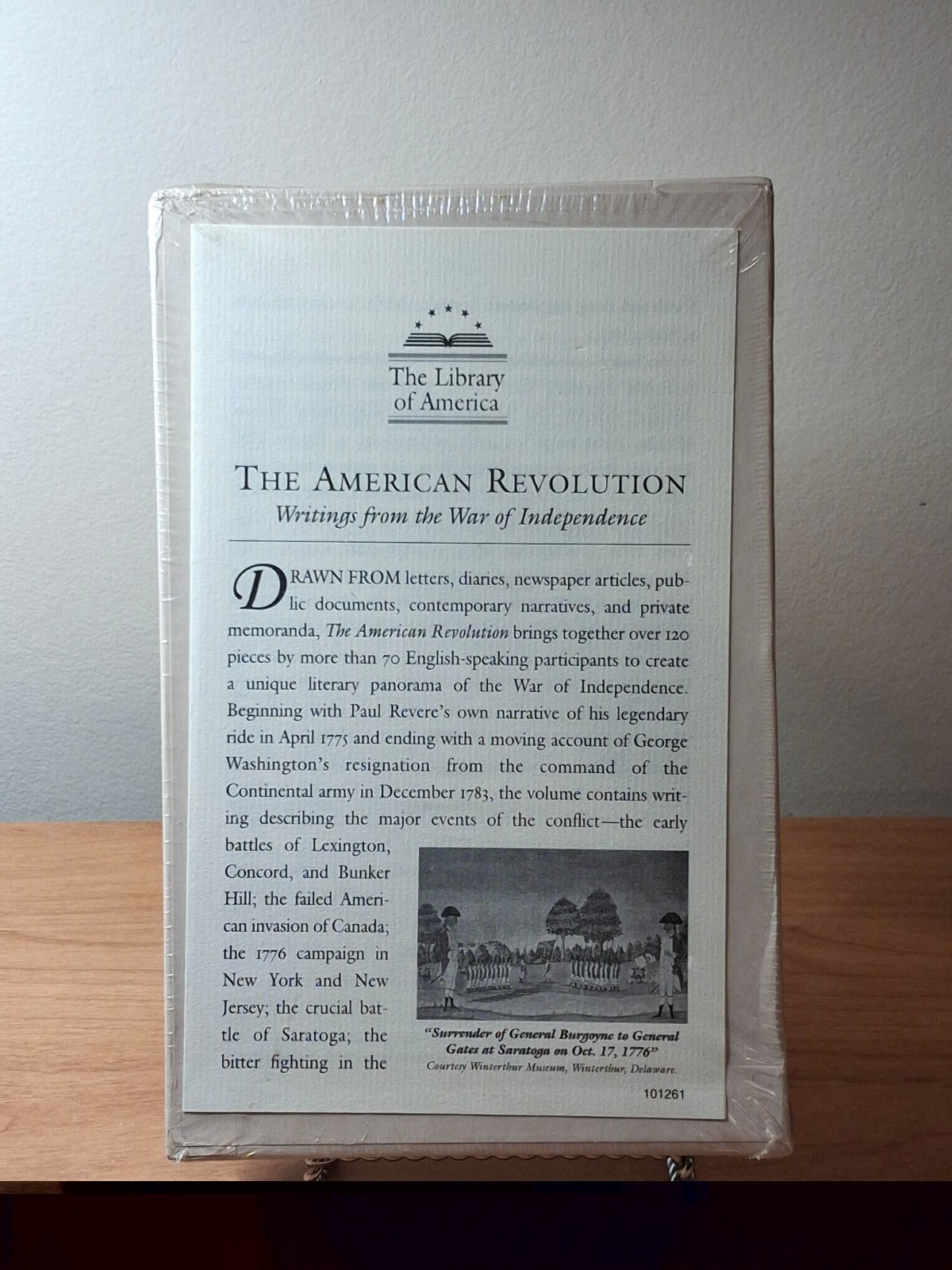 SEALED American Revolution War of Independence Library America HC Slipcase 121