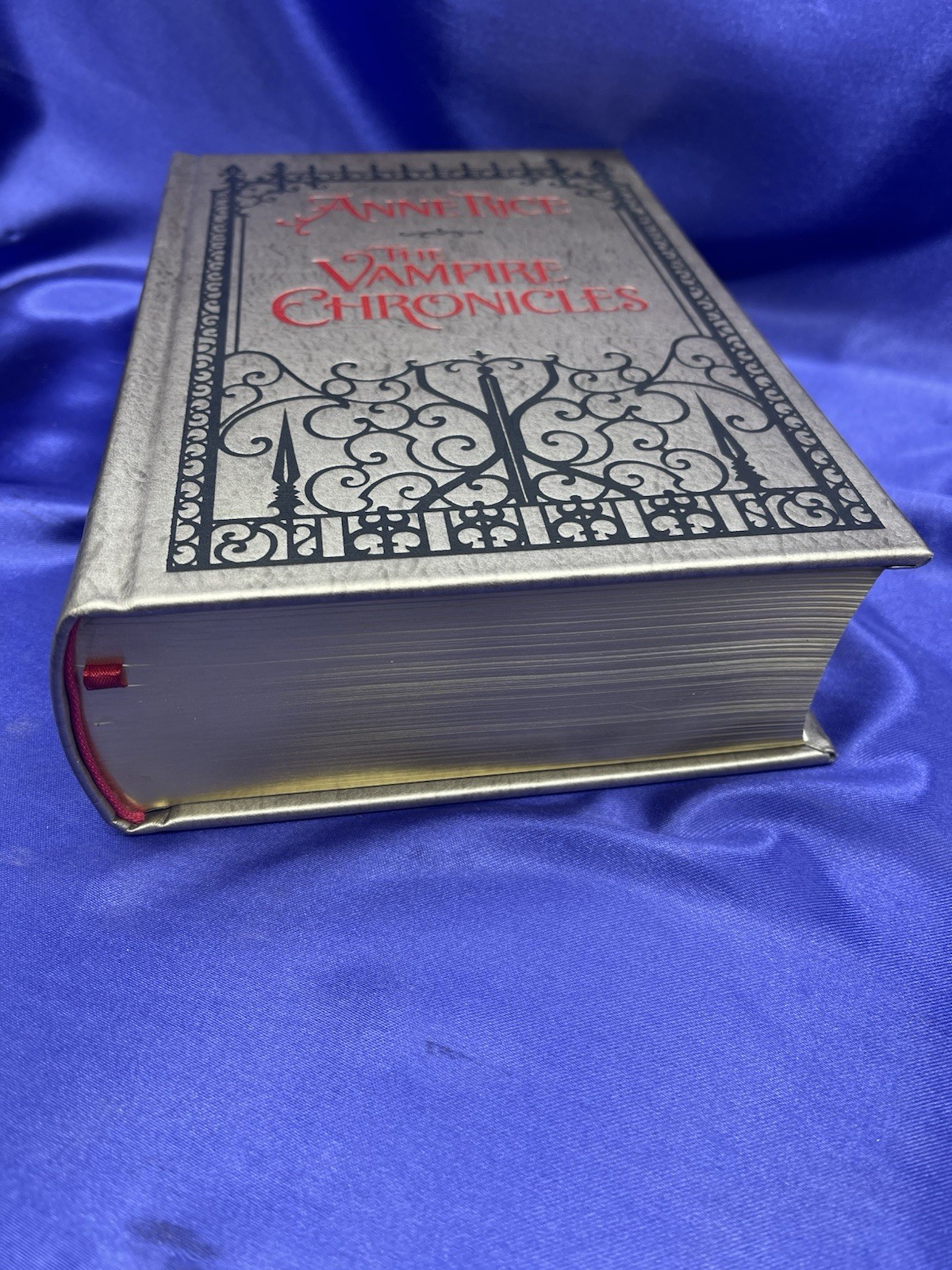 The Vampire Chronicles by Anne Rice – Leather Bound Barnes & Noble- Gold
