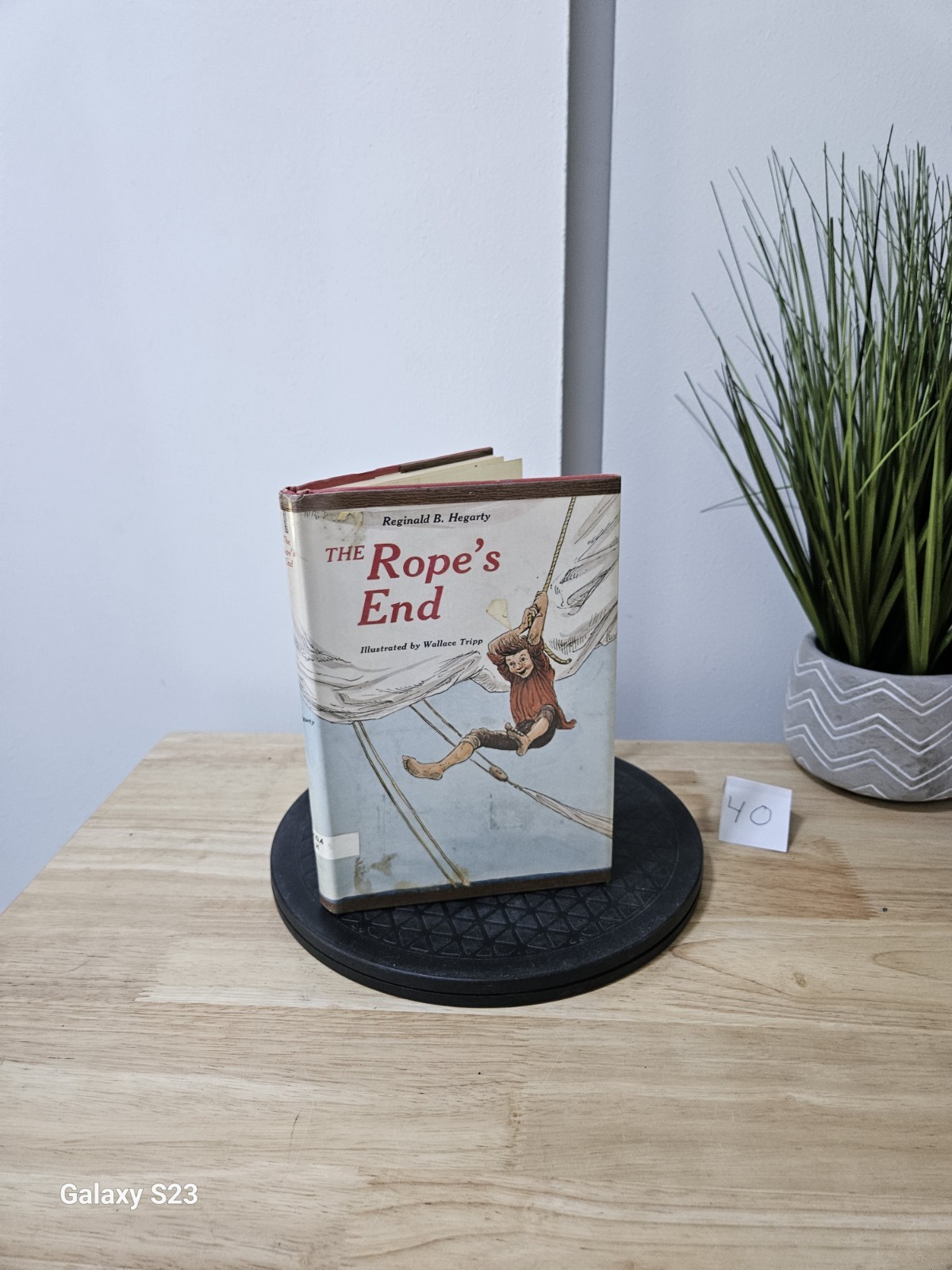 The Rope’s End By Reginald B. Hegarty 1965 Hardcover Dust Jacket