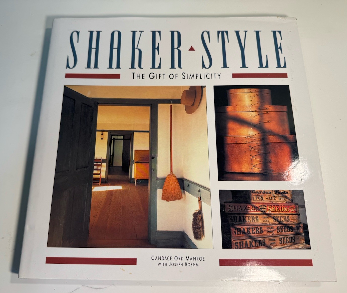 SHAKER STYLE: The Gift Of Simplicity By Candace Ord Manroe -Hardcover Book GREAT