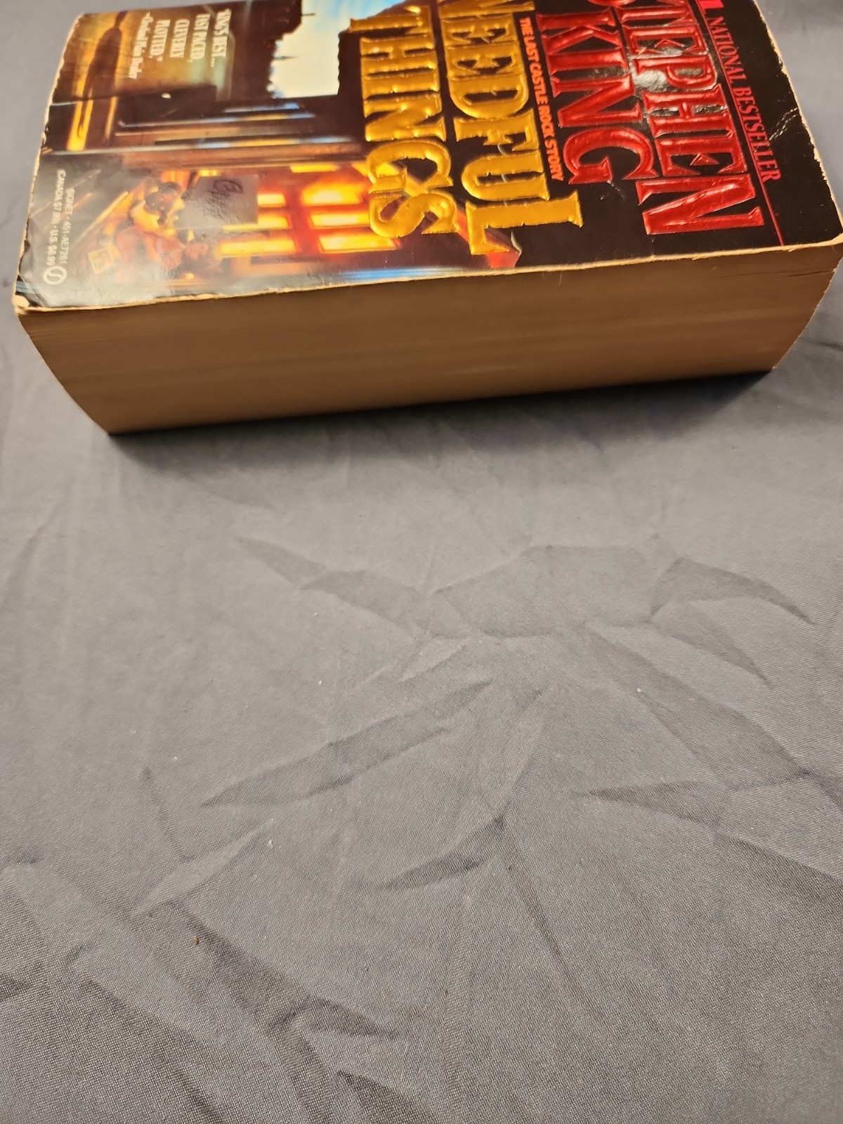 needful things stephen king paperback