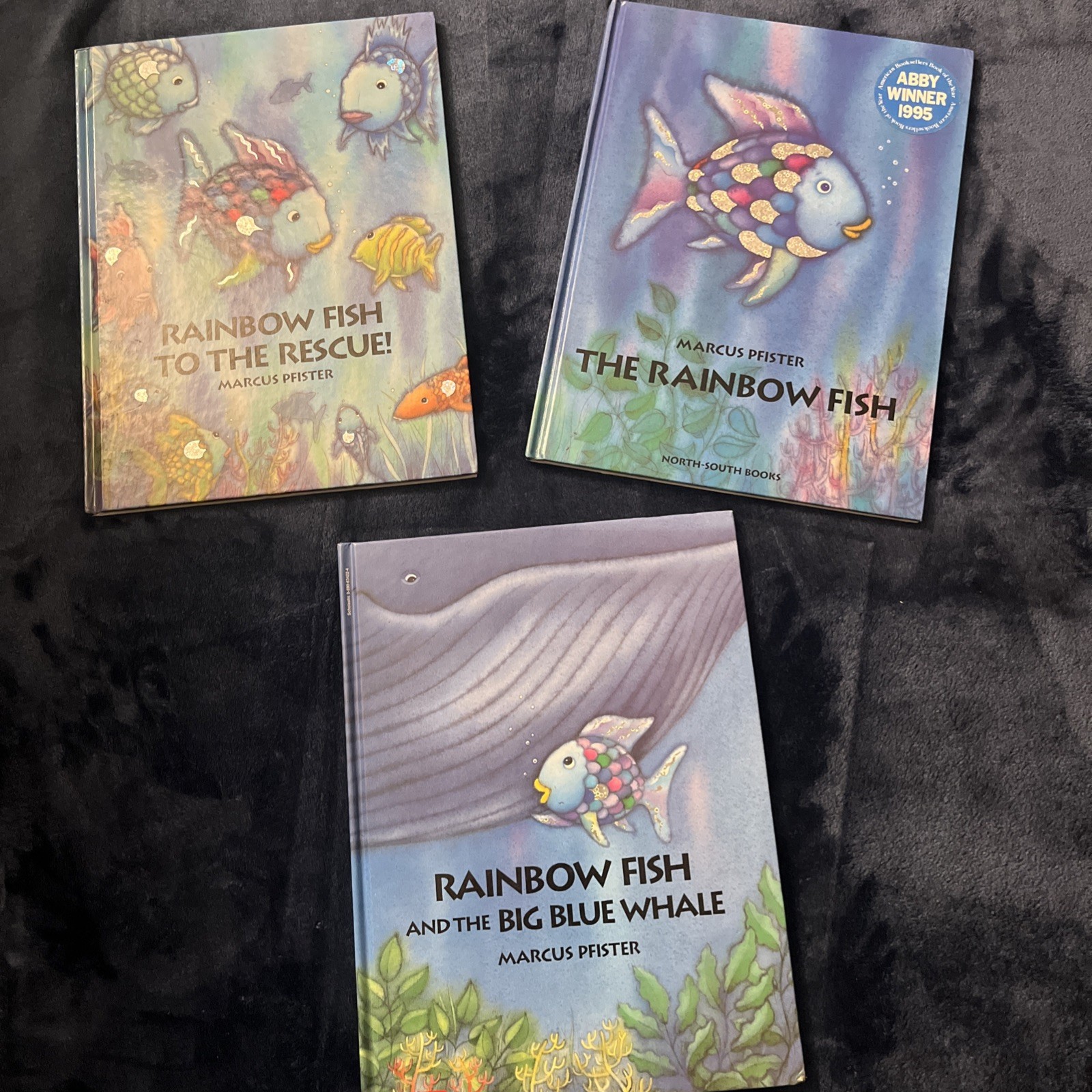 Rainbow Fish 3 hardcover books
