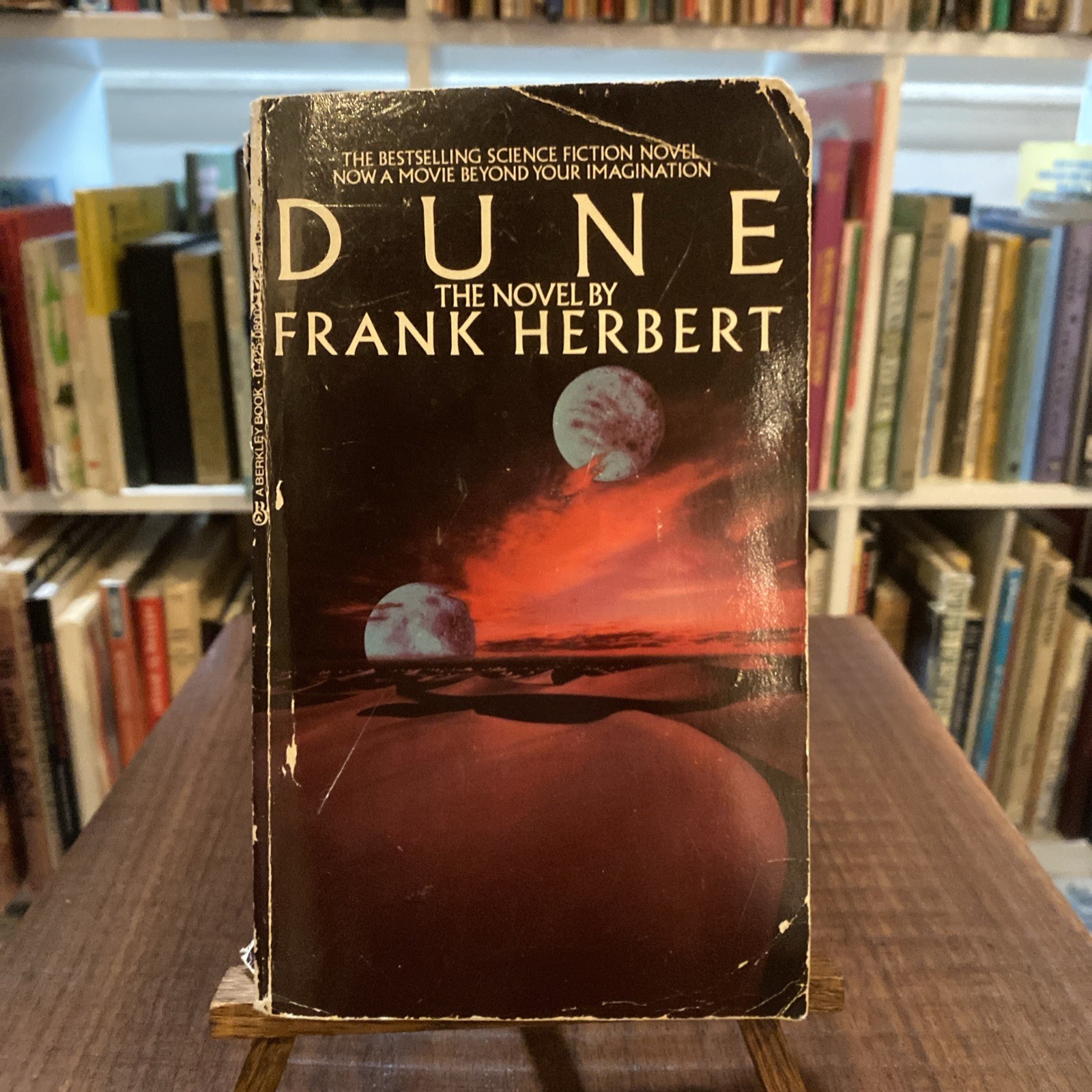 1984 Dune Frank Herbert 35th Printing Berkley Pb Movie tie-in Damaged