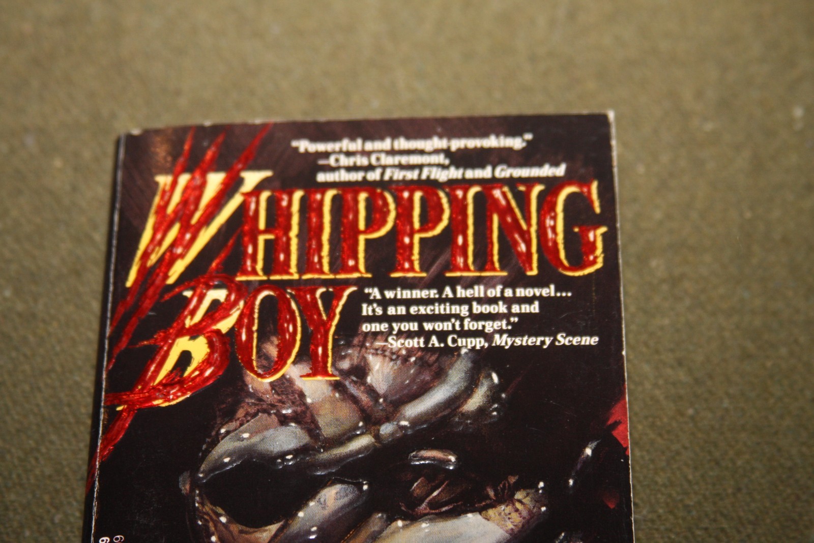 Whipping Boy by John Byrne 1992 PB 1st Print Dell Abyss Horror – Signed