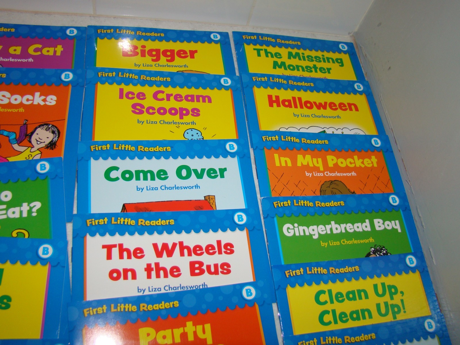 Lot 41 Scholastic Little Leveled Readers Level A, B Books Kindergarten, 1st