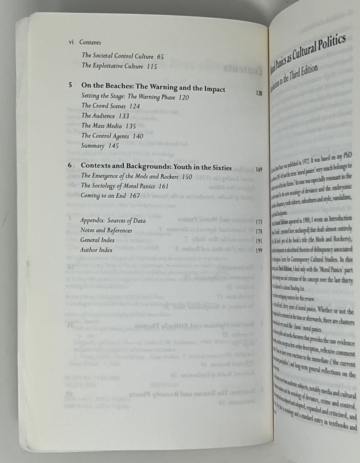 Folk Devils and Moral Panics: 3rd Ed. by Stanley Cohen – 2002 PB Pub. Routledge