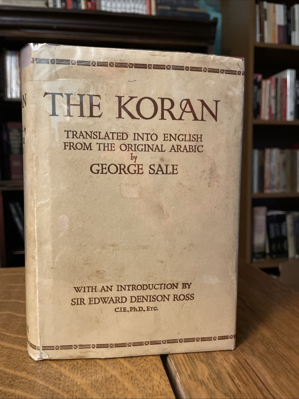 The Koran: George Sale Translation HCDJ Frederick Warne