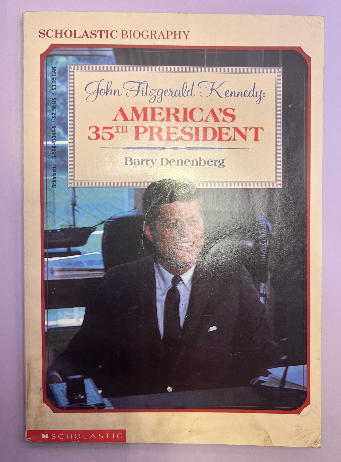 John Fitzgerald Kennedy America’s 35th President Book 1988 First Printing