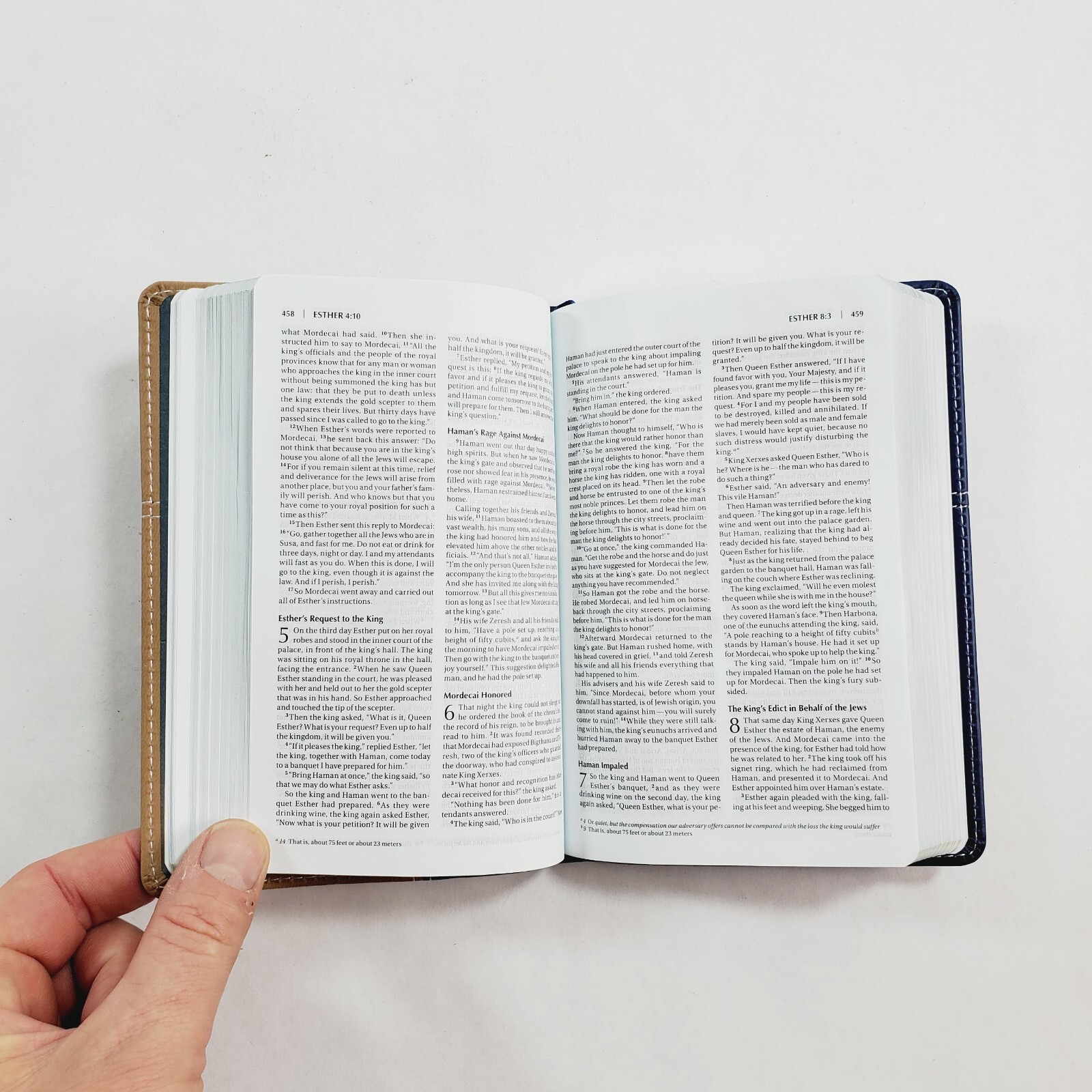 Holy Bible NIV Compact Pocket Size Zondervan Leather North Central University