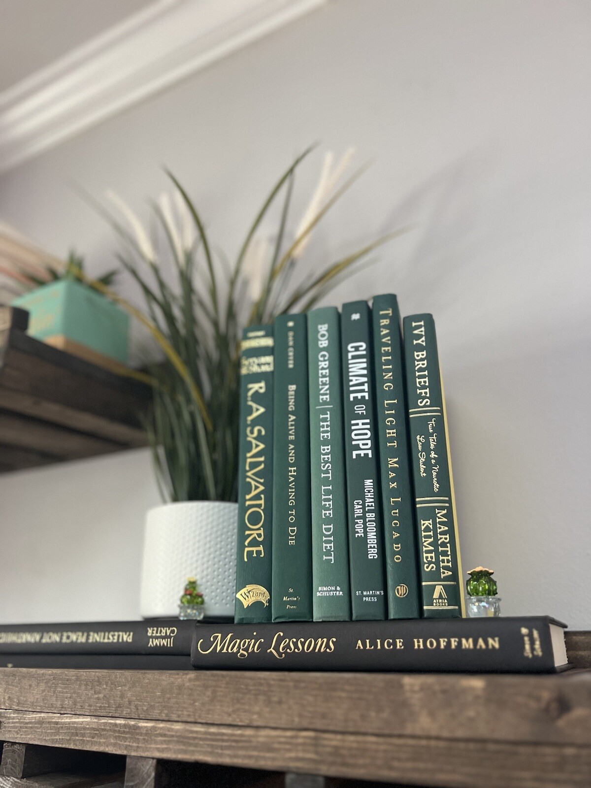 Stack of 6 colorful books for Decorating Staging | Book Decor| Home Decor.