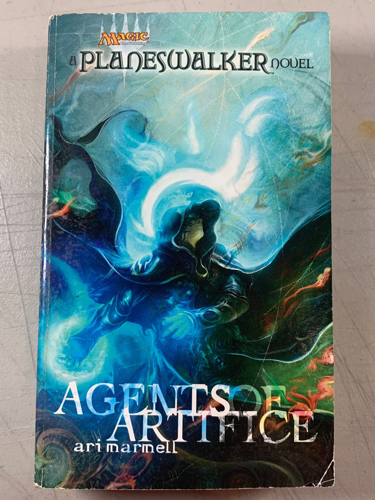 2009 MTG Magic The Gathering Agents of Artifice A Planeswalker Novel PB