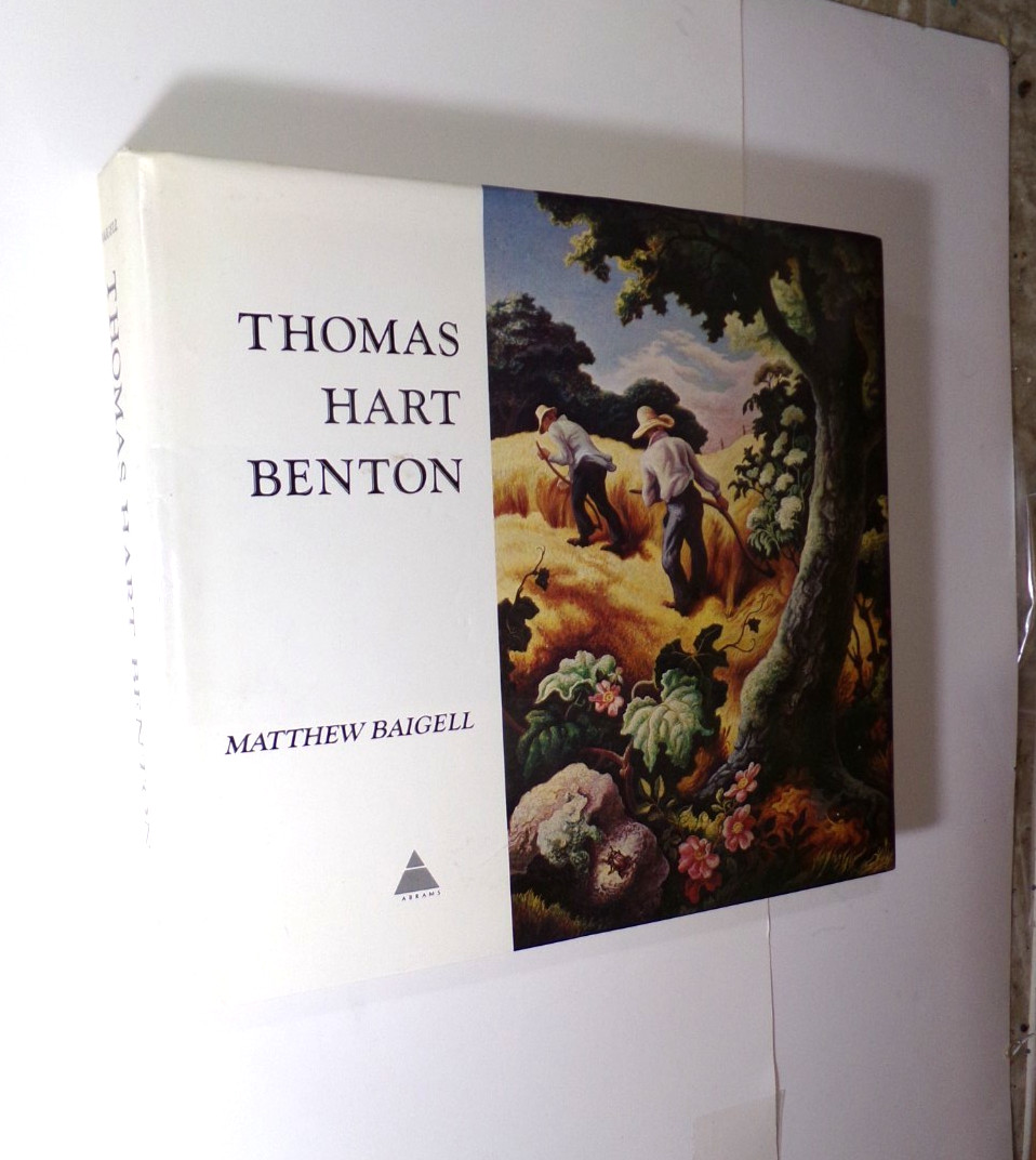 THOMAS HART BENTON by Matthew Baigell Abrams Hardcover VG