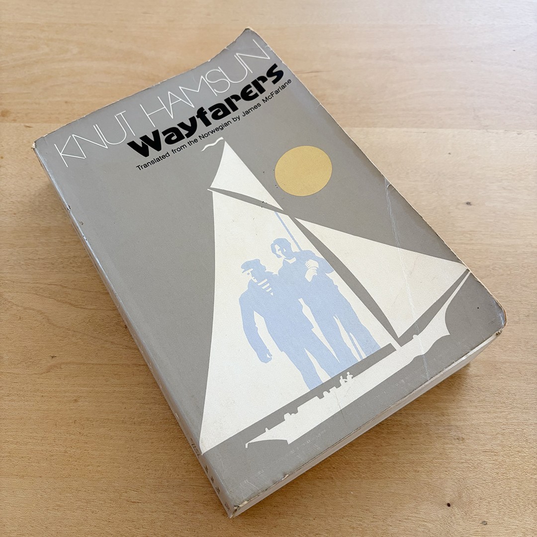 Knut Hamsun: Wayfarers, Farrar Straus Giroux, 2nd Edition PB, N648, US, 1981