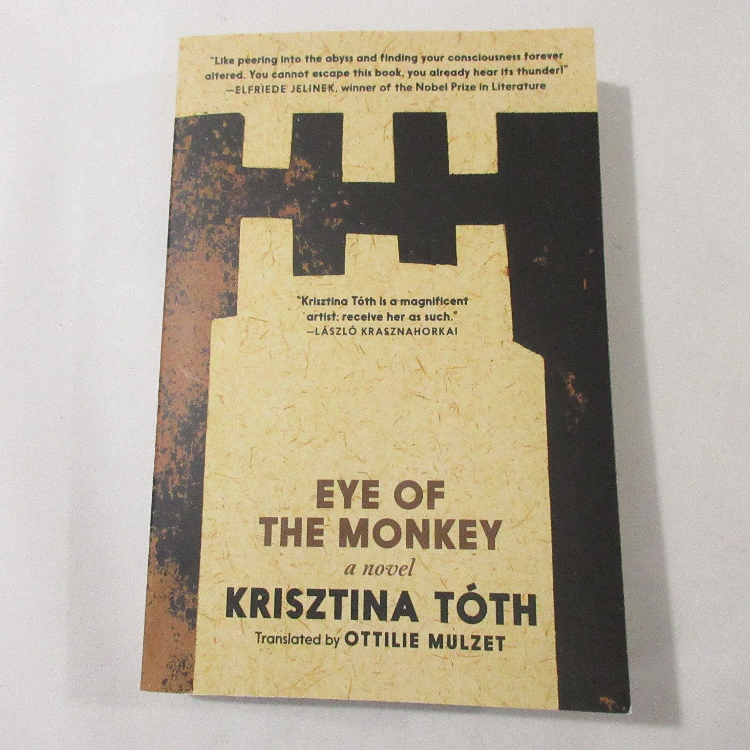 Eye of the Monkey by Krisztina Tóth – A Novel – Seven Stories Press Paperback