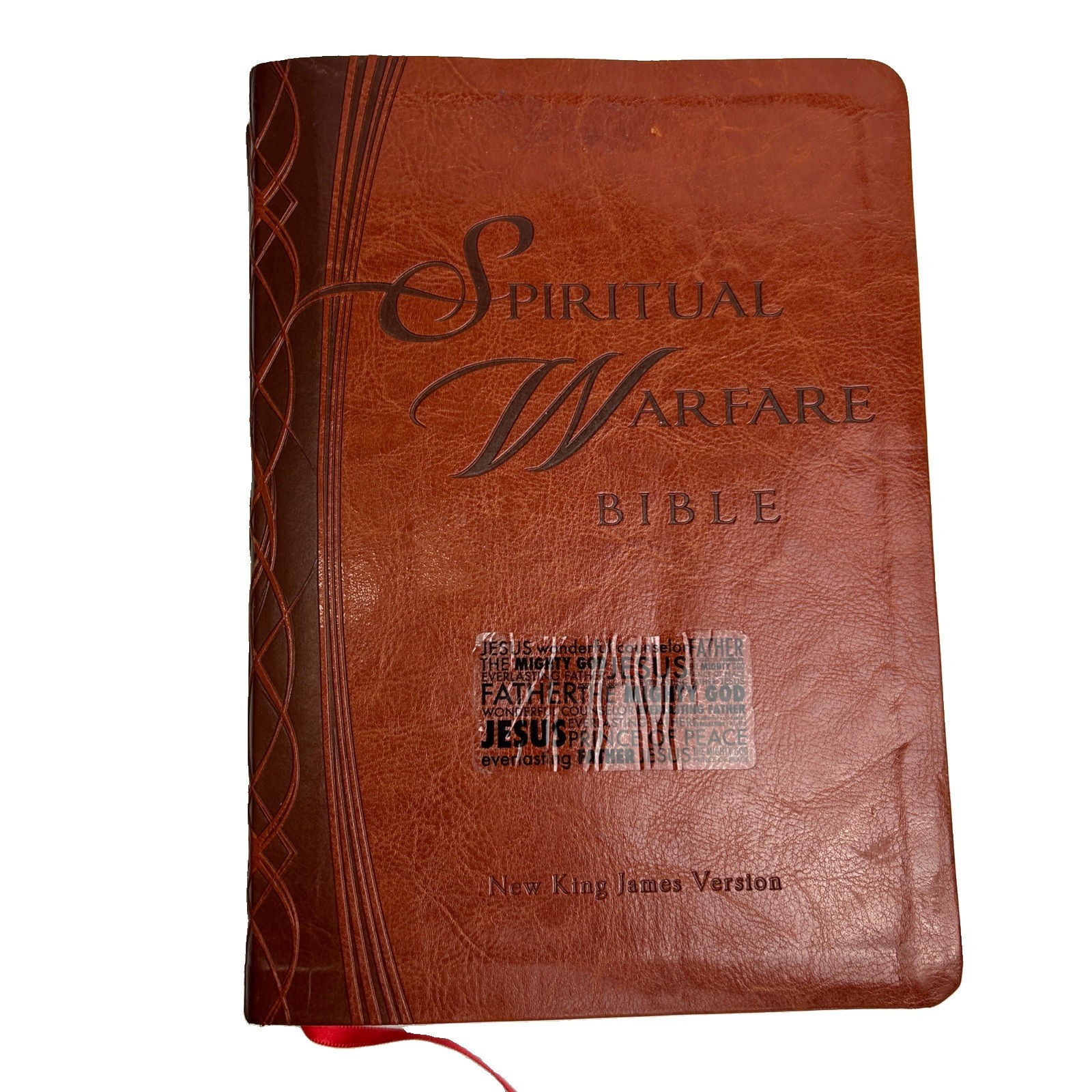 NKJV Spiritual Warfare Bible – Brown Leathersoft Charisma House 1982