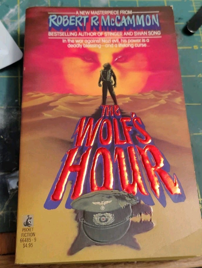 The Wolf’s Hour By Robert R. McCammon 1989 First Pocket Book Print Edition