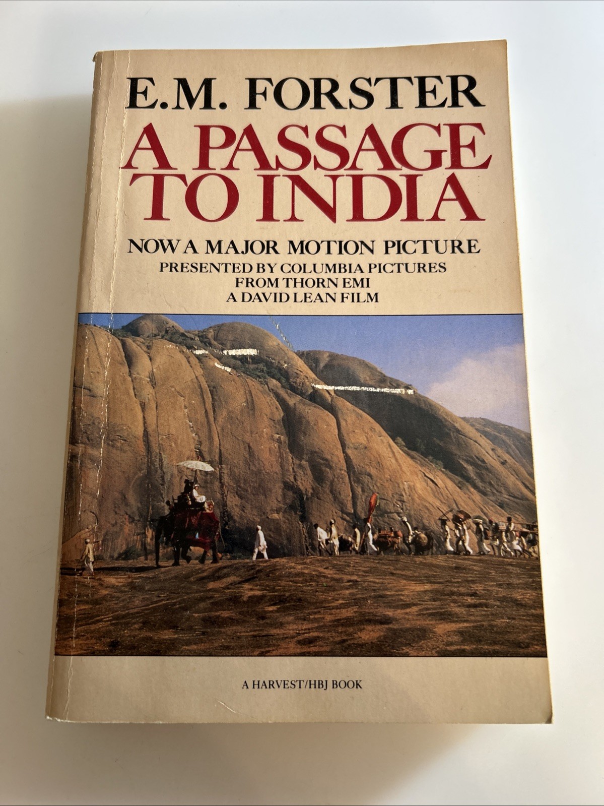A Passage to India by E M Forster ~ 1984 Trade Paperback 📕 ab5