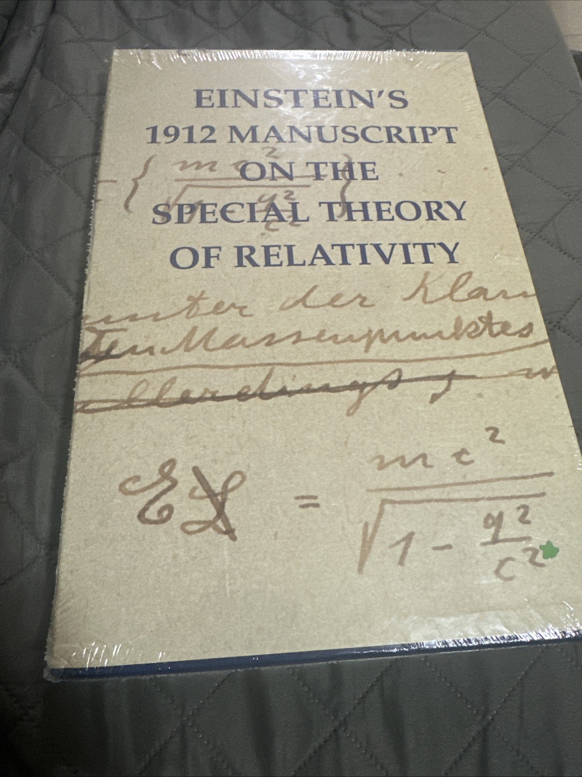Einsteins 1912 Manuscript On The Special Theory Of Relativity. Braziller, 2000