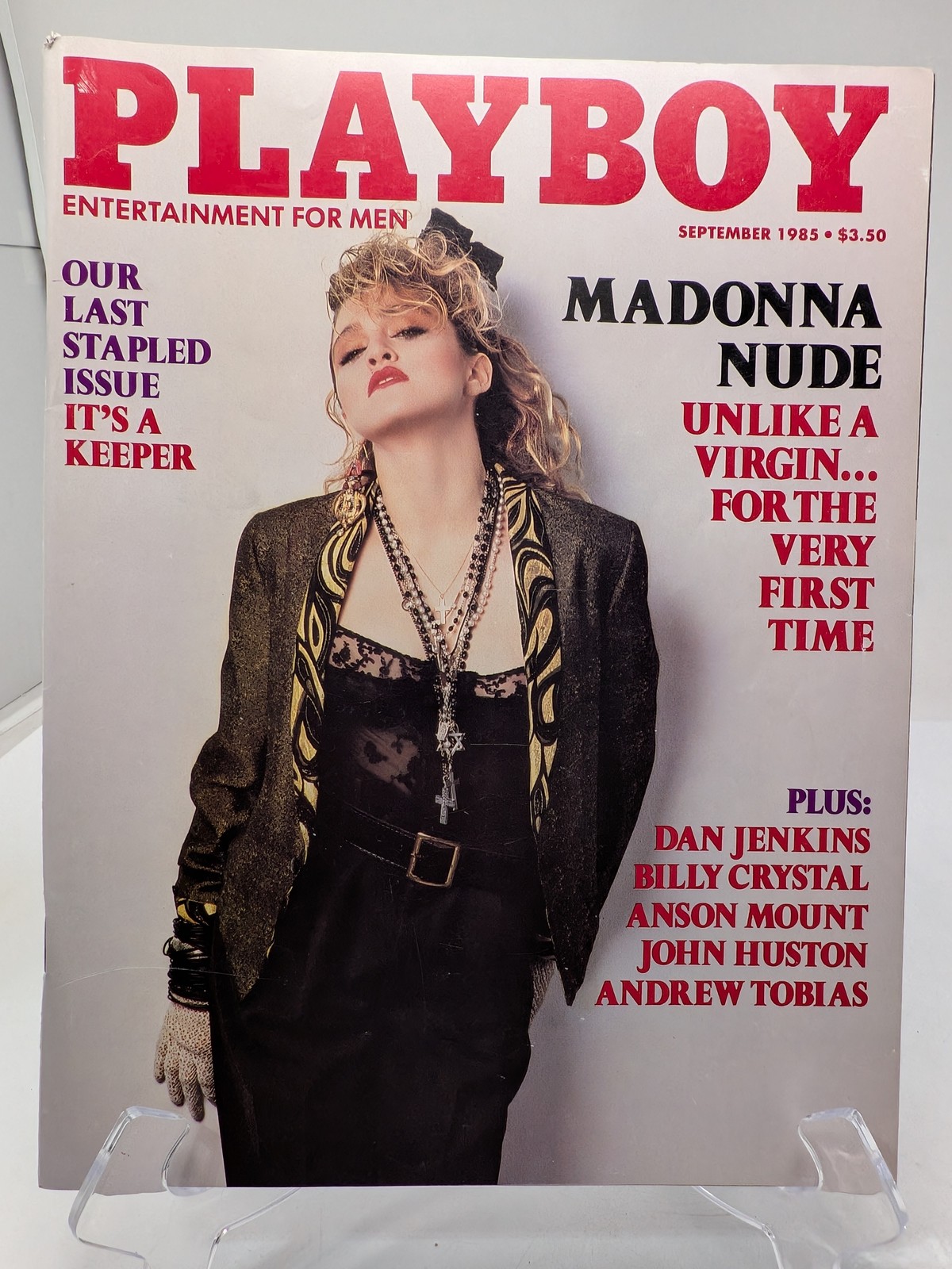 Playboy Magazine September 1985 🔥 CG Madonna 🔥 PM Venice Kong 🔥