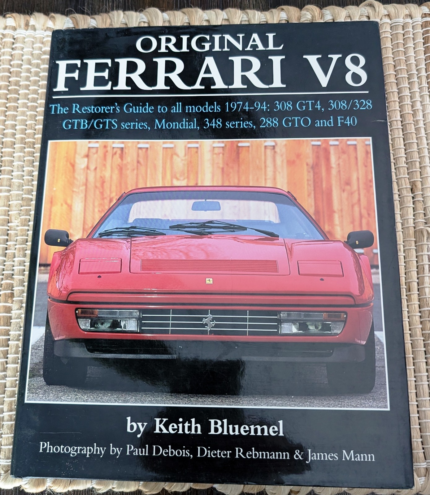 Original Ferrari V8: The Restorer’s Guide for all models, 1974-1994: 308 – EX