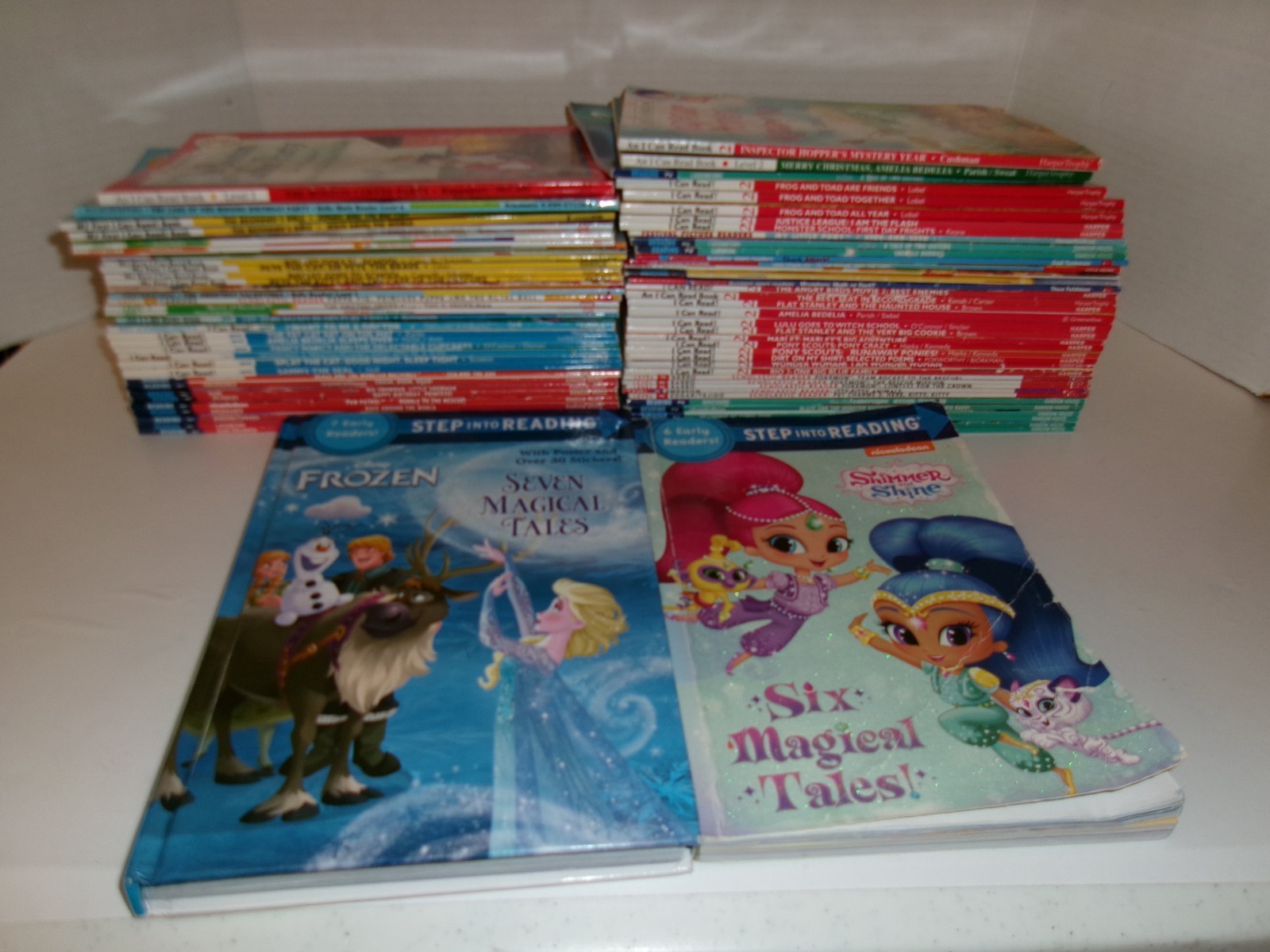 A mixed lot of 76 I can read books levels 1,2 and only 2 books of 3+4