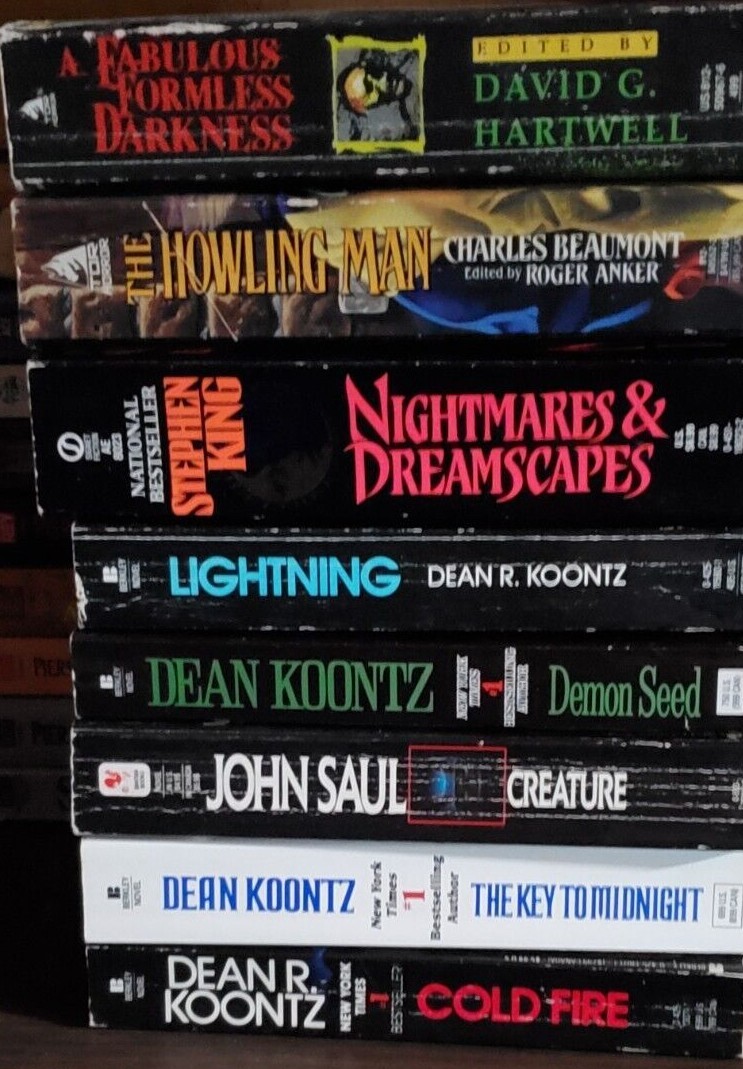 Stephen King — Dean Koontz Suspense Series Lot – Choose – Build a Collection