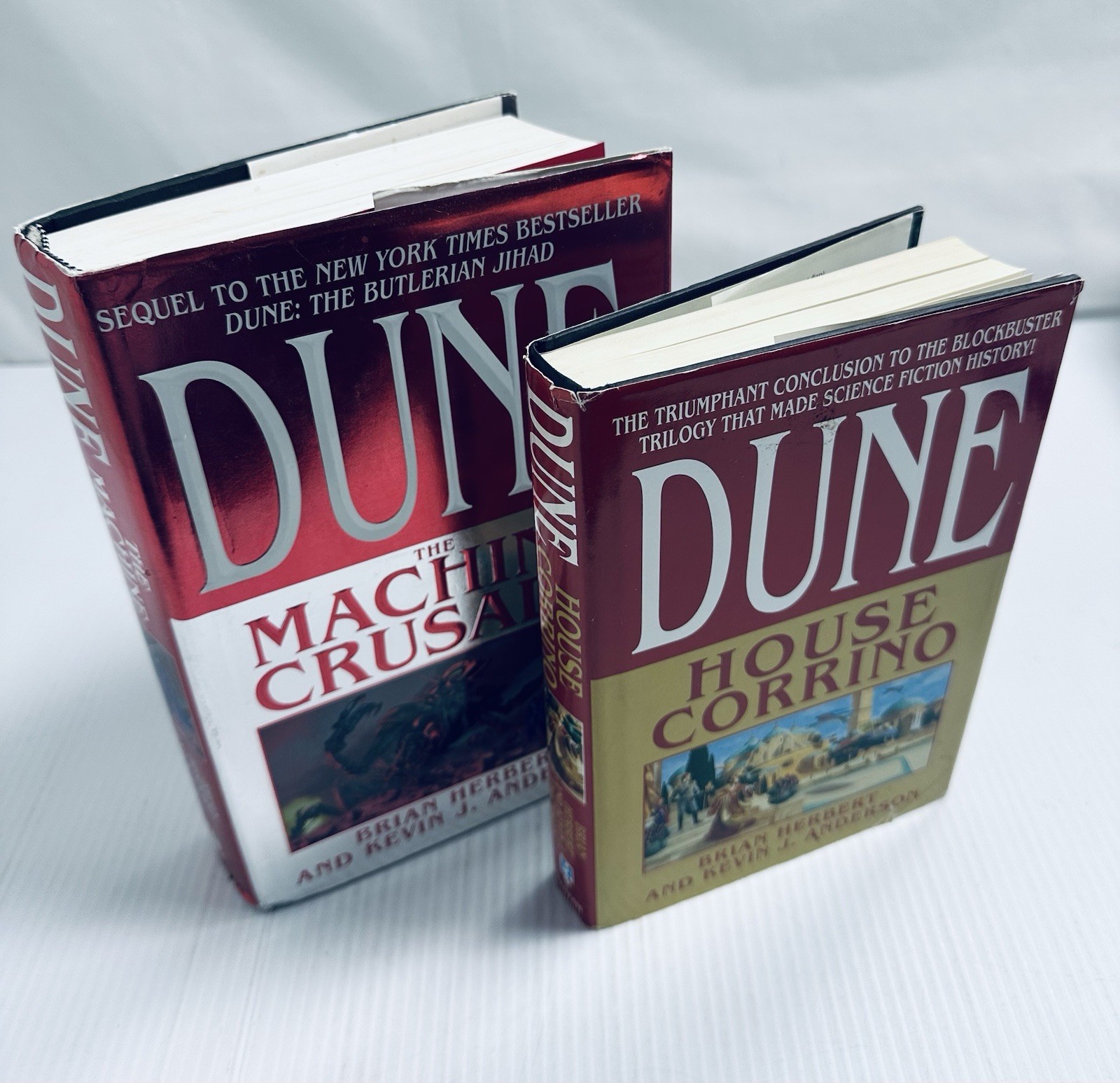 Dune Machine Crusade Lot 2 House Corrino Brian Herbert Epic Novel Set
