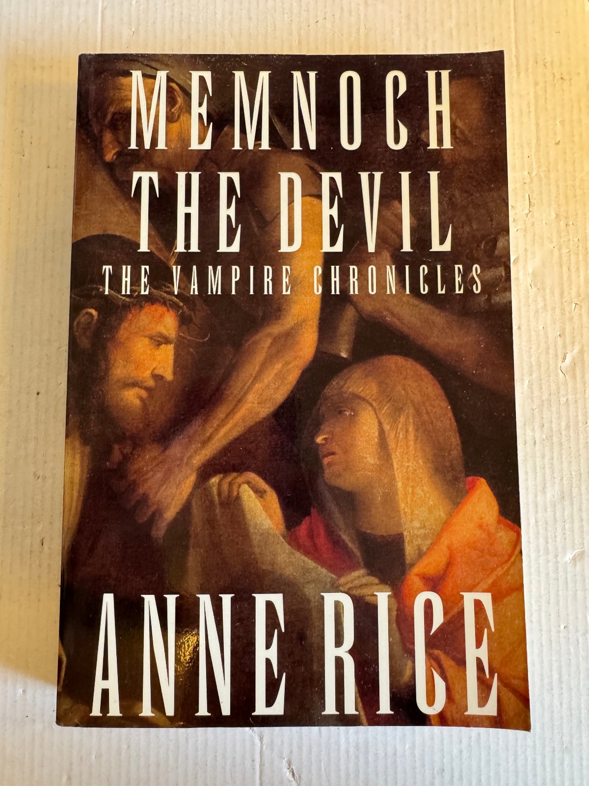 Memnoch The Devil Anne Rice 1st Edition Vintage Paperback 1995 Alfred A Knopf