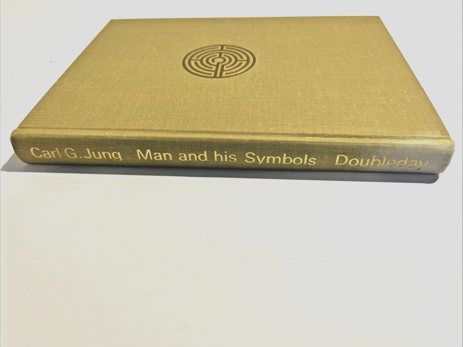 Vtg MAN AND HIS Symbols Hardcover By Carl G. Jung 1964 Edition! No Dust Jacket.