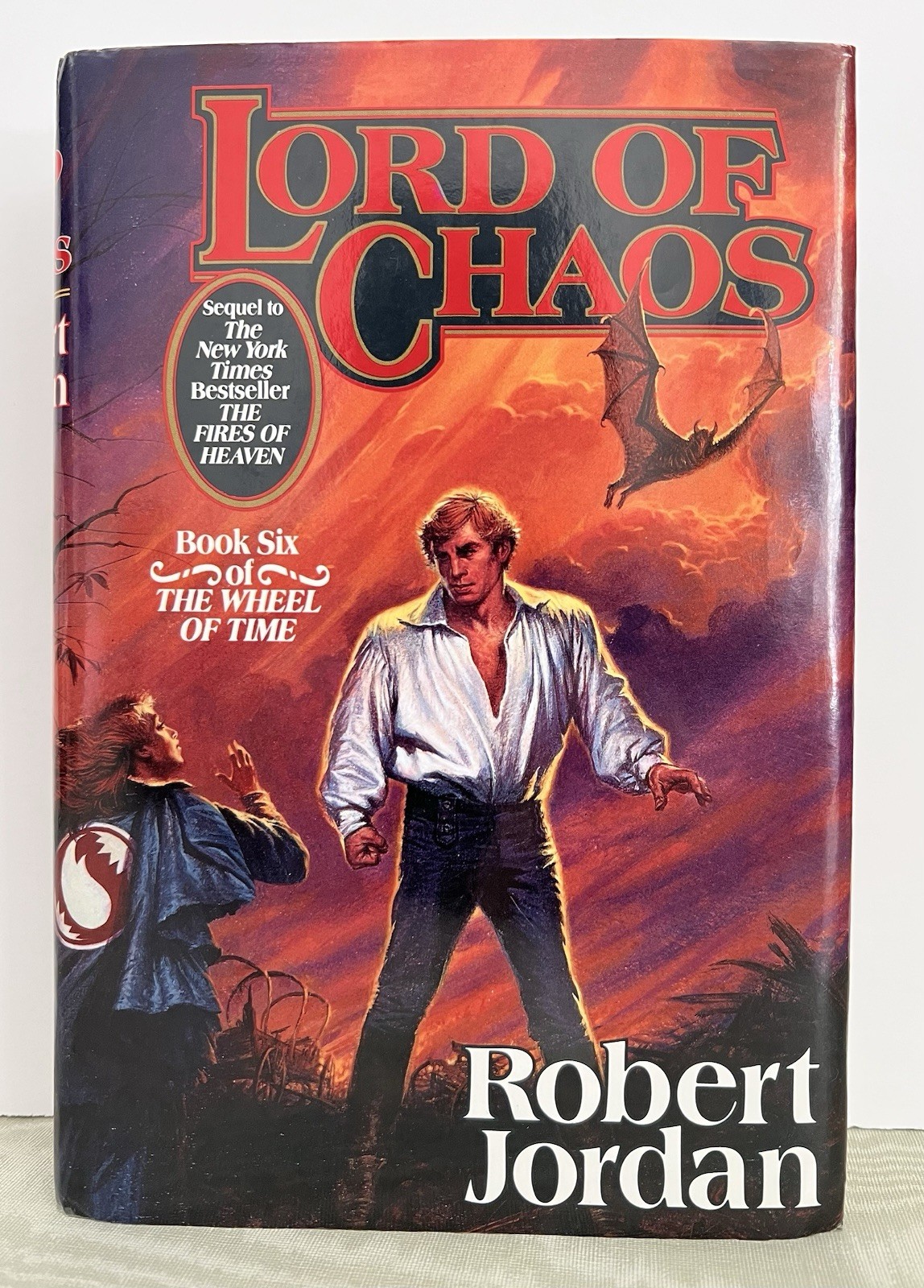 LORD OF CHAOS Wheel of Time Book Six 6 by Robert Jordan (1994 Hardcover)