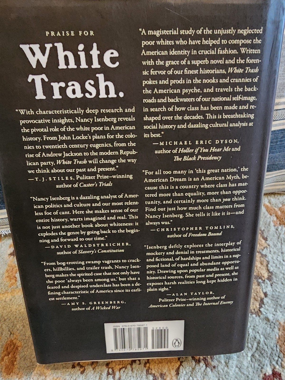 White Trash 400 Year Untold History of Class in America by Nancy Isenberg
