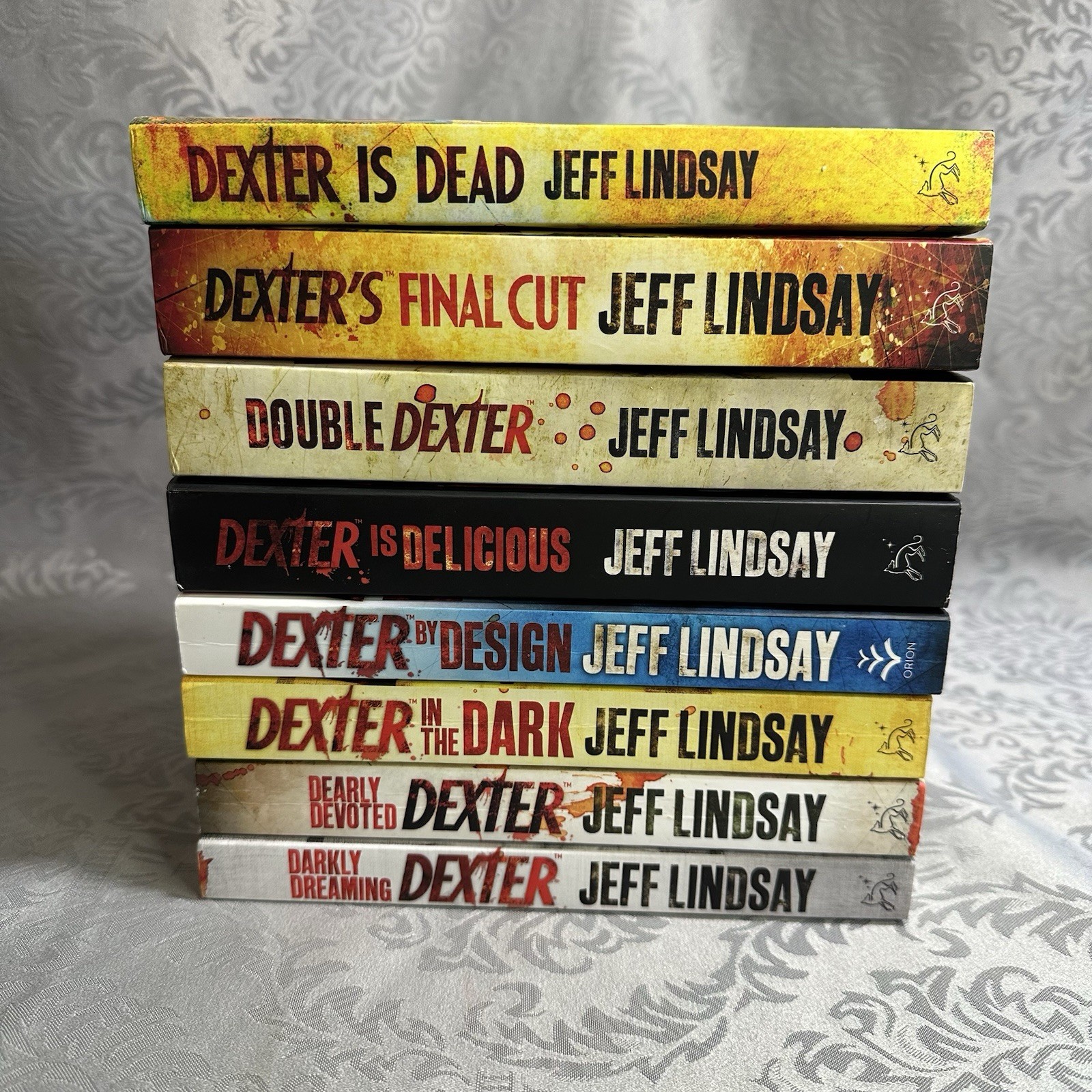 DEXTER Complete Book Series – Lot of 8 – Paperback – Jeff Lindsay