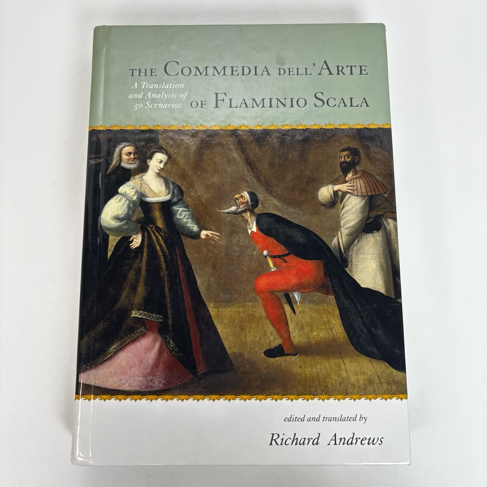 Commedia dell Arte Flaminio Scala Andrews HC Theatre History Book 2008 VG 1W