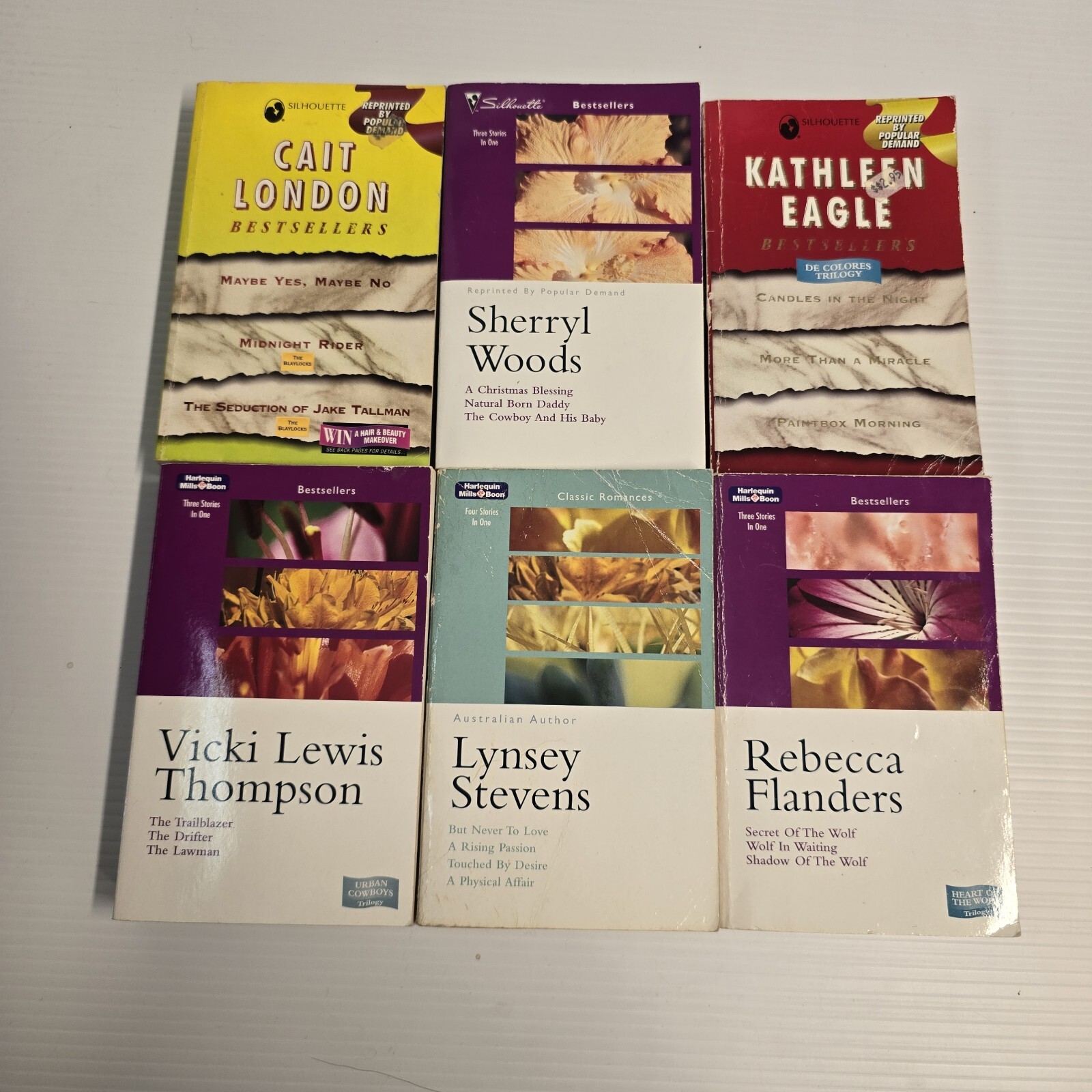 Mills & Boon BestSellers 6x bundle (18 stories) Romance Harlequin bulk love sexy