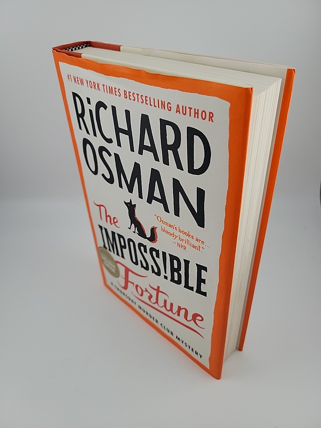 AUTOGRAPHED The Impossible Fortune By Richard Osman (1st/1st Hardcover)